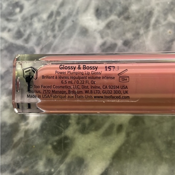 Too Faced Makeup Too Faced Lip Injection Lip Gloss Glossy And Bossy